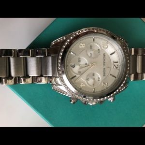 Michael Kors silver watch
